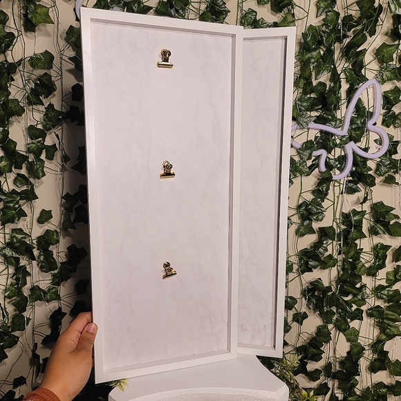 💙White Marble Picture Hanging Boards💎 - Picture 2 of 2